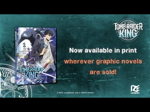 Tomb Raider King - Now in Print w/ Ize Press!