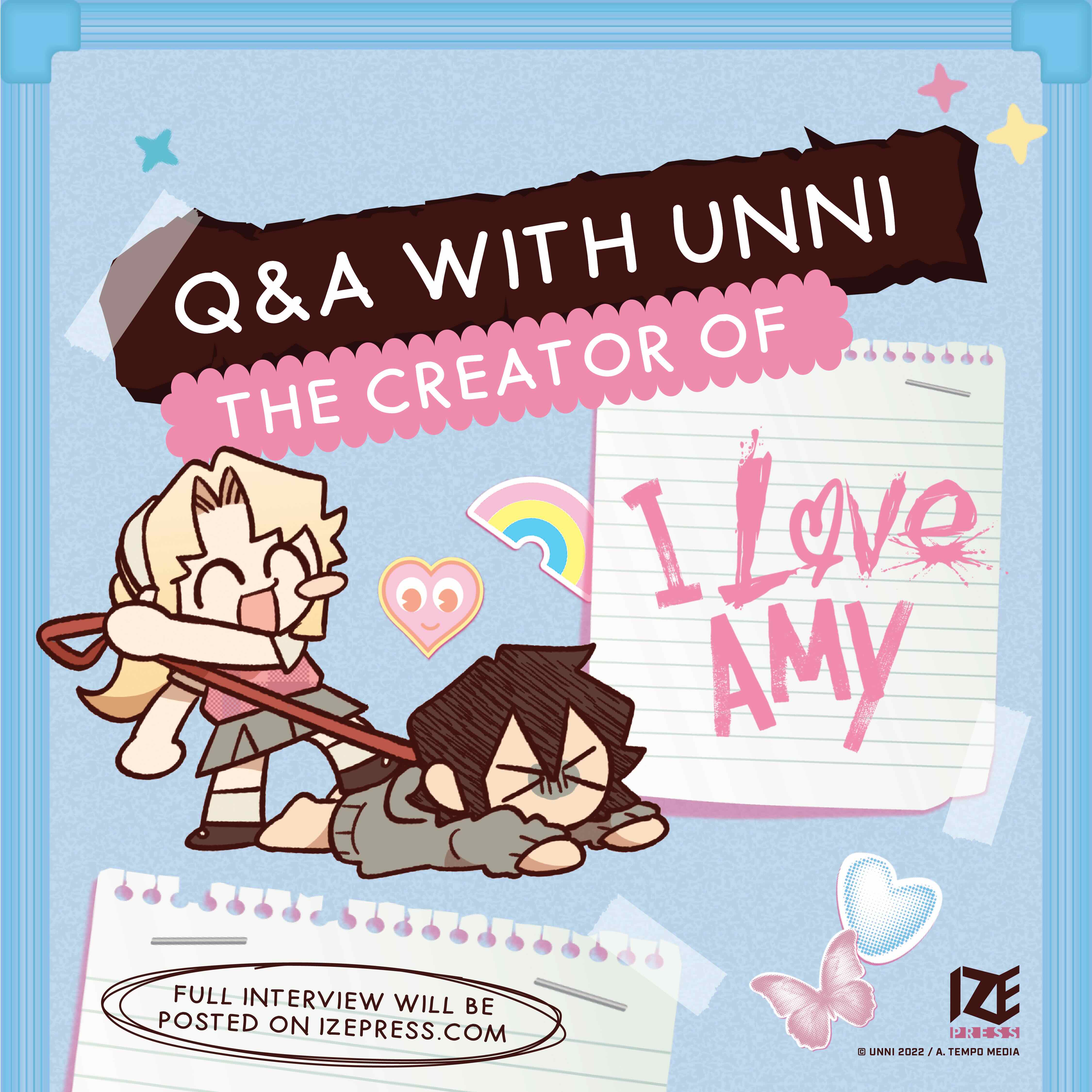 Interview with UNNI, Creator of I Love Amy